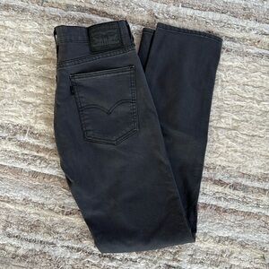 levi’s 511 gray denim jeans men’s size W32 L34 straight leg cotton casual